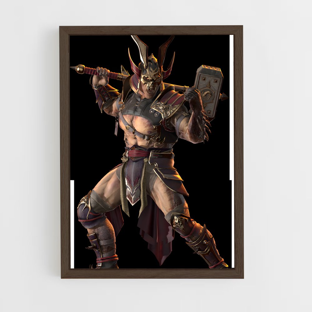 Poster Shao Kahn : Le Conquérant – affiche Mortal kombat (vue 5)